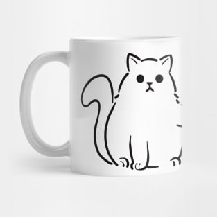 Wine Time with Cat Mug